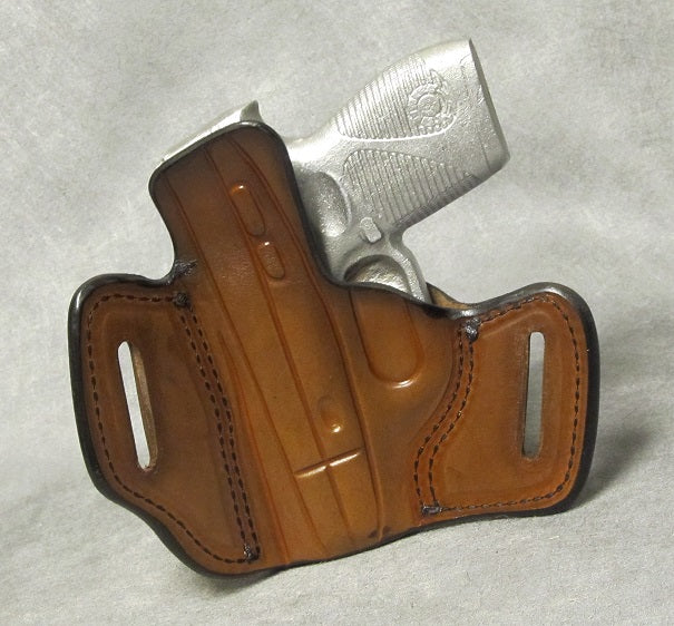 Taurus 709 Slim Leather Pancake Holster - Brown – ETW Holsters