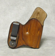 Ruger LC9 IWB w/ Sweat Shield Leather Holster - Brown