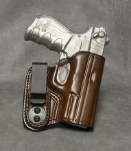 Walther PK380 IWB Leather Holster - Brown