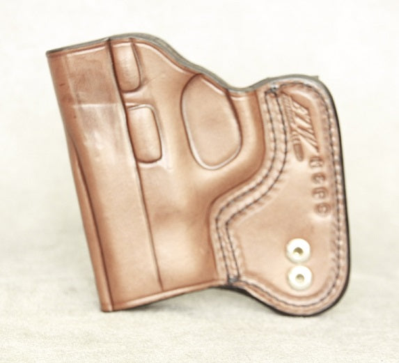 Smith & Wesson M&P Shield IWB 9/40 Custom Leather Holster – ETW
