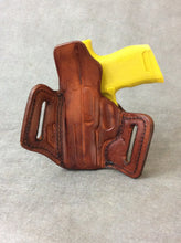 Sig Sauer P365xl with Crimson Trace OWB Custom Leather Pancake Holster