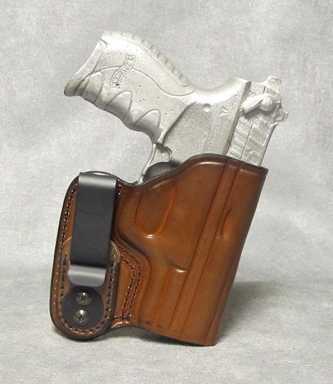 Walther PK380 IWB Leather Holster - Brown – ETW Holsters
