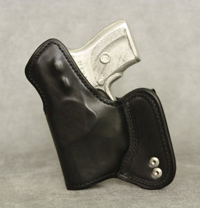 Ruger LC9 Mr Jones Lined IWB Leather Holster