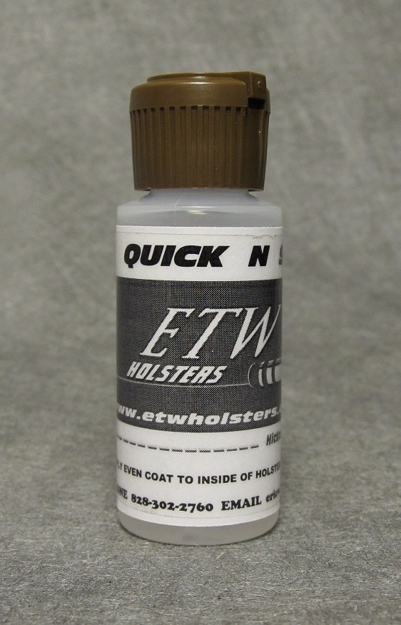 Quick N' Slick 100% Silicone Holster Lubricant  ETW Holsters