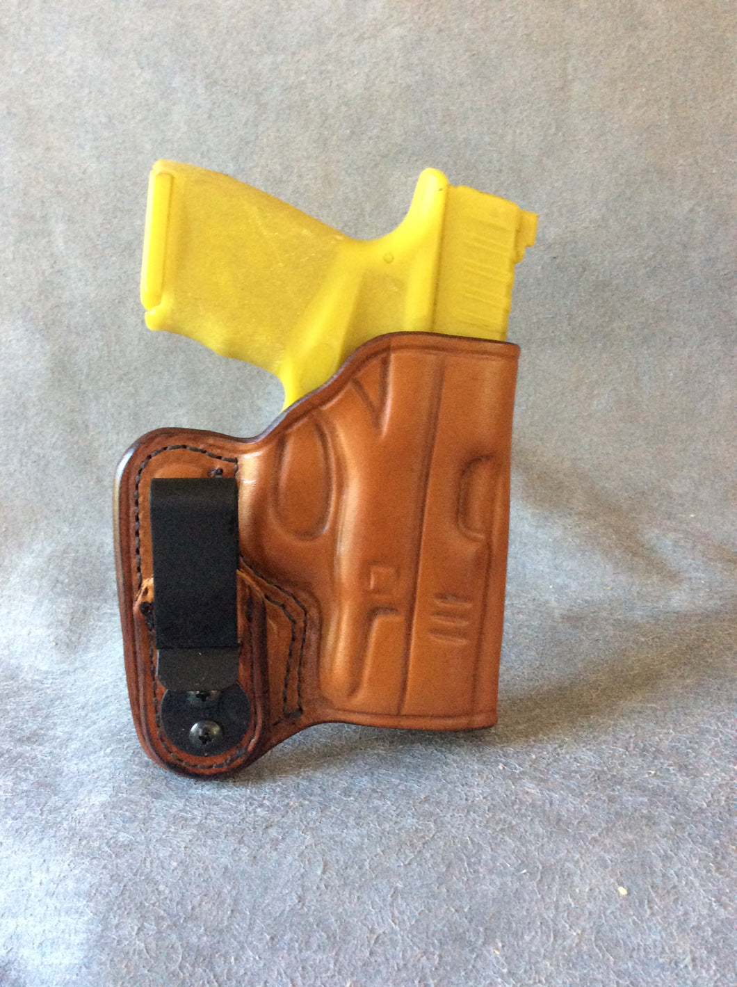Springfield Armory Hellcat IWB Concealed Tuckable Custom Leather Holster