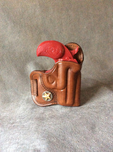 Bond Arms 3" OWB Custom Leather Avenger Style Holster (Cowboy Defender, Papa Bear, Patriot, Texas Defender, Rowdy, Grizzly)