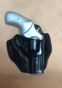 Ruger GP100 Two Slot Pancake (TSP) Leather Holster