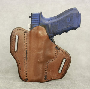 Glock 21 Two Slot Pancake (TSP) Leather Holster