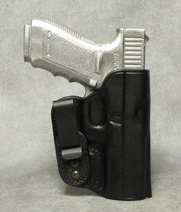 Glock 21SF IWB Leather Holster - Black