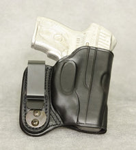 Ruger LC9 (Crimson Trace) IWB Leather Holster - Black