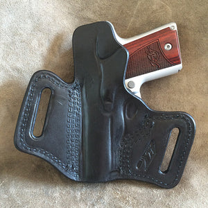 Kimber Micro Carry 9mm Two Slot Pancake (TSP) Leather Holster