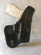 Glock 27 IWB Concealed Tuckable Custom Leather Holster w/Sweat Guard by ETW Holsters