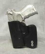Walther PK380 IWB Leather Holster - Black