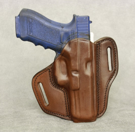 Glock 31 Leather Pancake Holster - Brown