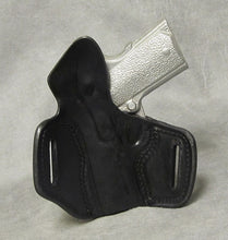 1911 3" Micro-Compact Two Slot Pancake (TSP) Leather Holster