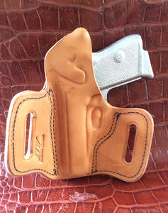 Walther PPK/PPKS Two Slot Pancake (TSP) Leather Holster