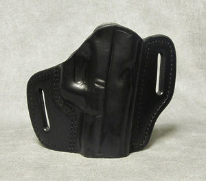 Glock 32 Leather Pancake Holster - Black
