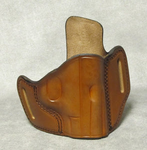 Smith & Wesson M&P Shield (Crimson Trace) Leather Pancake Holster