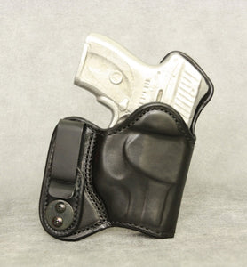 Ruger LC9 (LaserMax) Mr Jones Lined IWB Leather Holster