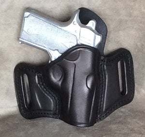 Kimber Micro Carry Two Slot Pancake (TSP) Leather Holster