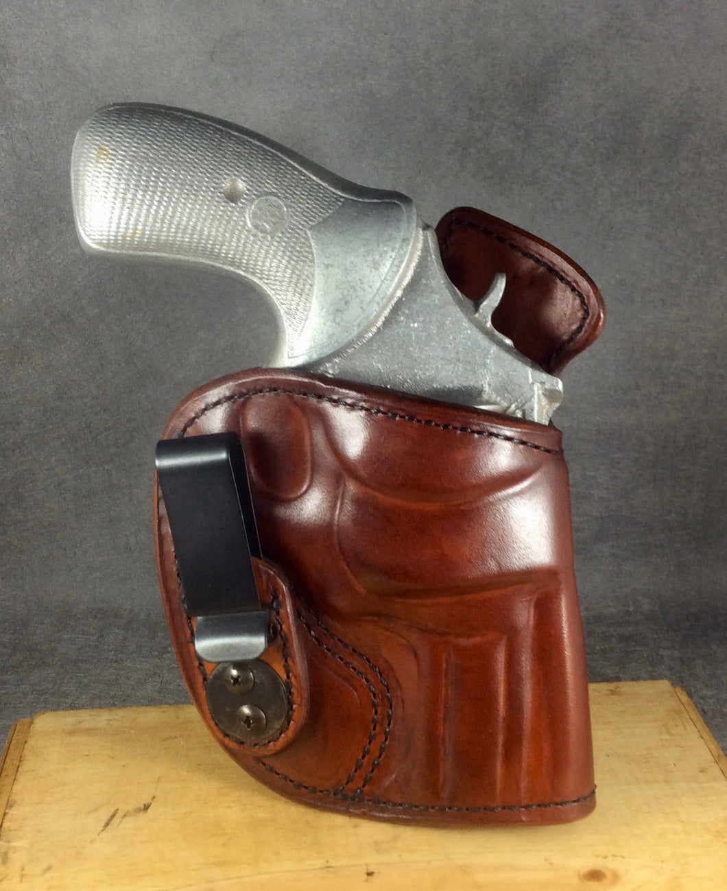 Smith & Wesson K-FRAME IWB Concealed Tuckable Custom Leather Holster