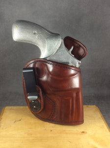 Smith & Wesson K-FRAME IWB Concealed Tuckable Custom Leather Holster