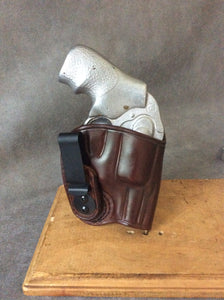 Ruger LCR IWB Concealed Tuckable Custom Leather Holster