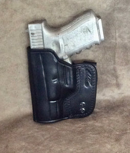 Glock 30S IWB Concealed Tuckable Custom Leather Holster