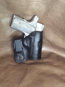 1911 IWB Concealed Tuckable 3" Micro-Compact/Officers Model Custom Leather Holster