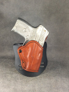 Ruger LC9 OWB Leather Paddle Holster
