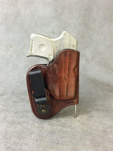 Kimber Micro Carry 380 IWB Concealed Tuckable Leather