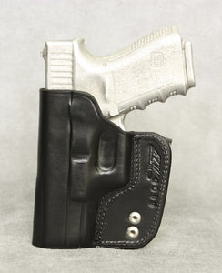 Glock 32 IWB Leather Holster - Black