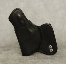 Ruger LC9 (LaserMax) Mr Jones Lined IWB Leather Holster