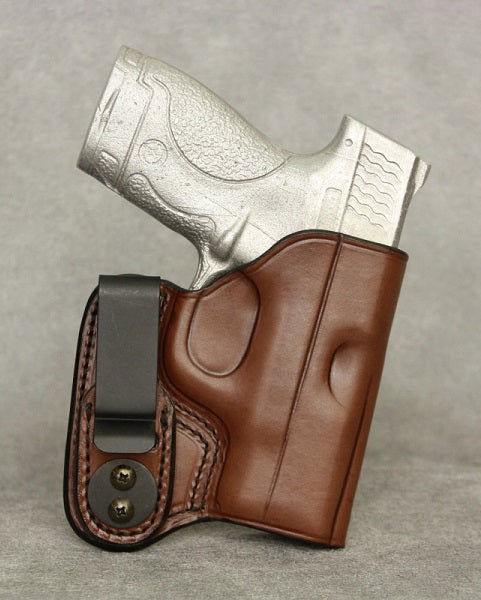 Smith & Wesson M&P Shield IWB Leather Holster - Brown