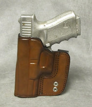 Glock 32 IWB Leather Holster - Brown