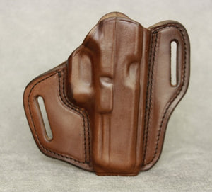 Glock 21 Two Slot Pancake (TSP) Leather Holster