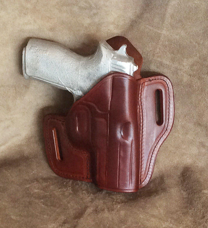 Sig P226 Two Slot Pancake Leather Holster