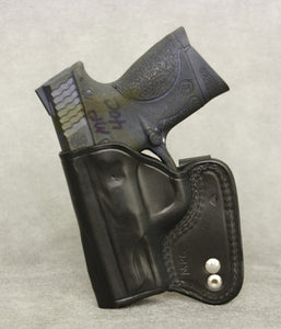 Smith & Wesson M&P .40 Compact IWB Leather Holster - Black