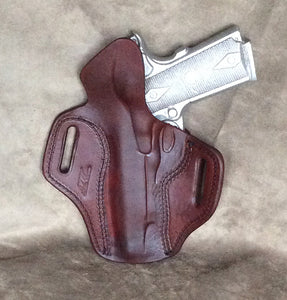 1911 Full Size Leather TWO SLOT PANCAKE- IN STOCK NOW