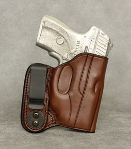 Ruger LC9 IWB Leather Holster - Brown