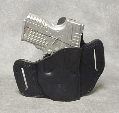 Springfield XDs (Crimson Trace) Leather Pancake Holster