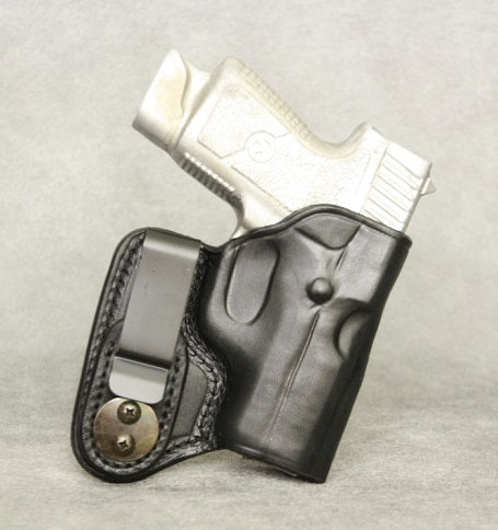 Leather IWB & Pocket Holster – Right Hand For Ruger LC9, Kahr PM9/CM9, Sig P232