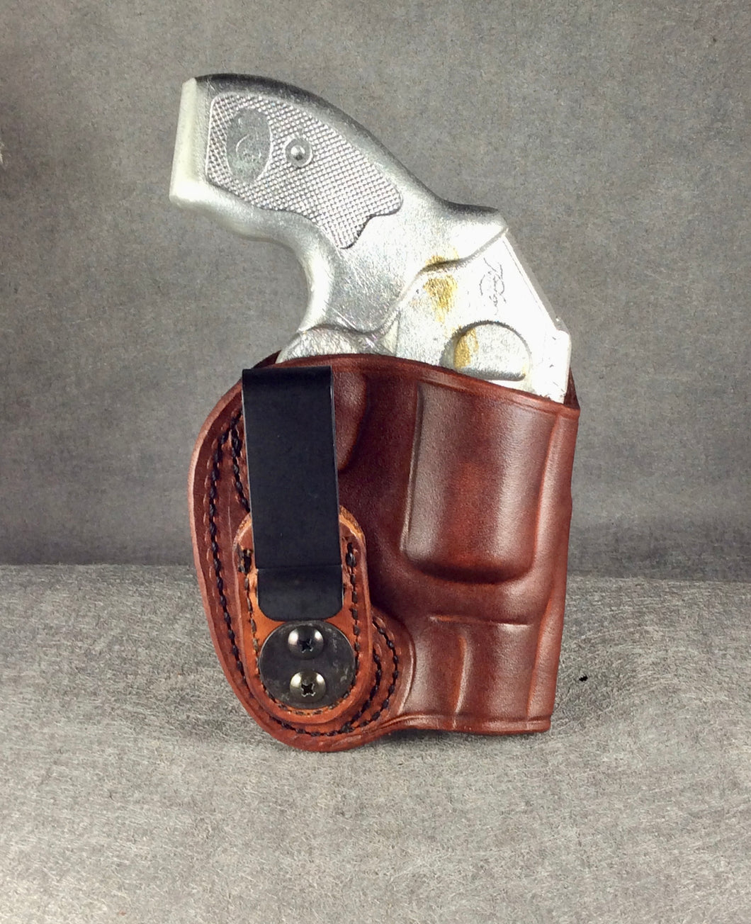 Kimber K6s IWB Concealed Tuckable Custom Leather Holster