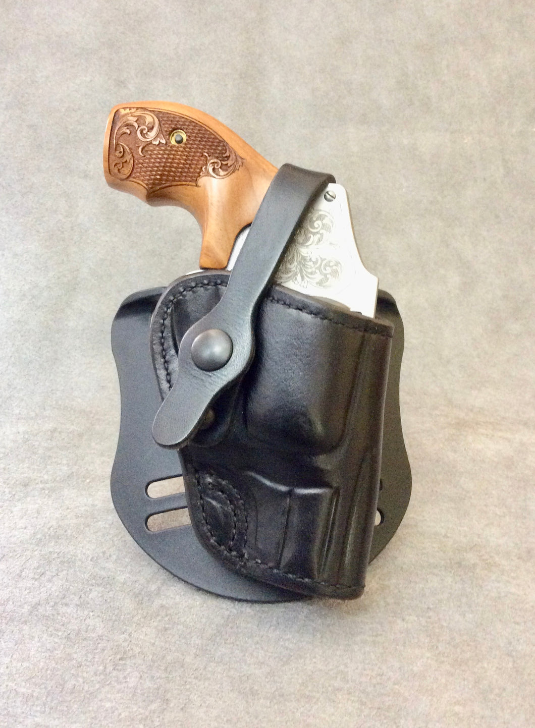 Smith & Wesson N Frame OWB Leather Paddle Holster